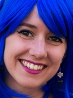 405-9371 Comic-Con Blue Hair 1 S1 (18x12) 16x12 300 dpi 20150916